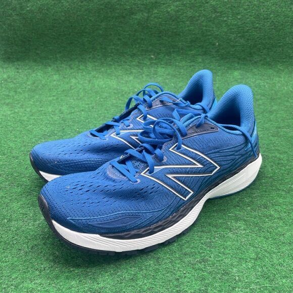 New Balance Fresh Foam X 860 Mens Running Walking Shoes Blue Sneakers Size12.5 - Picture 2 of 5